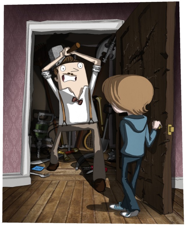 'You could have knocked'