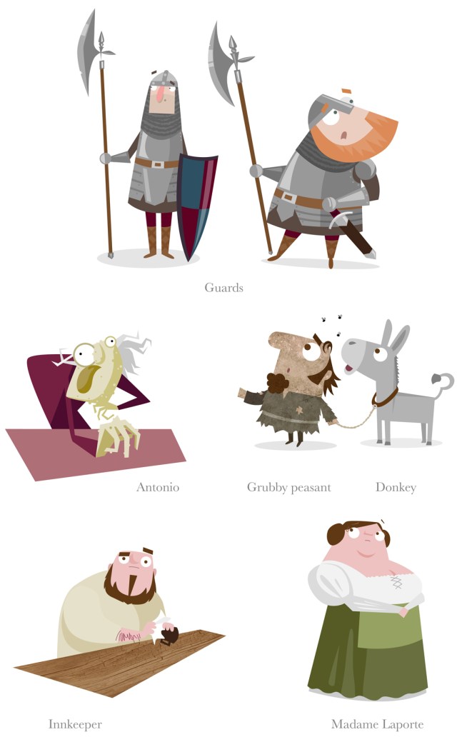 Episode 13 characters