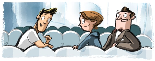 Check out behind you